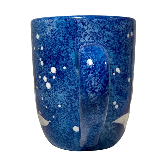 SAKURA SNOWMATES Snowman Blue Cocoa Coffee Mug by Debbie Taylor Kerman - Picture 5 of 12